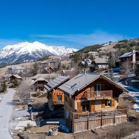 Parenthese Alpine - Poele A Bois - Calme - Parking Villa Enchastrayes Exterior photo